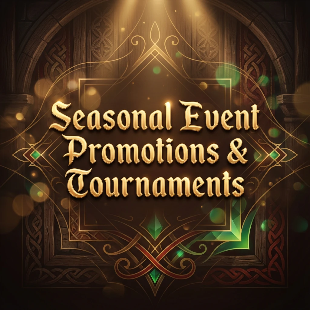 Seasonal Event Promotions & Tournaments