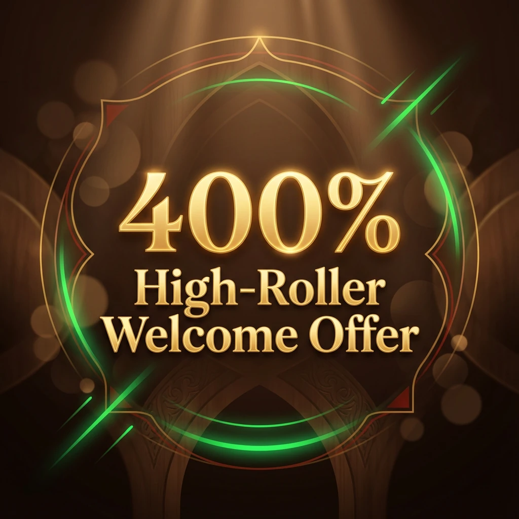 400% High-Roller Welcome Offer